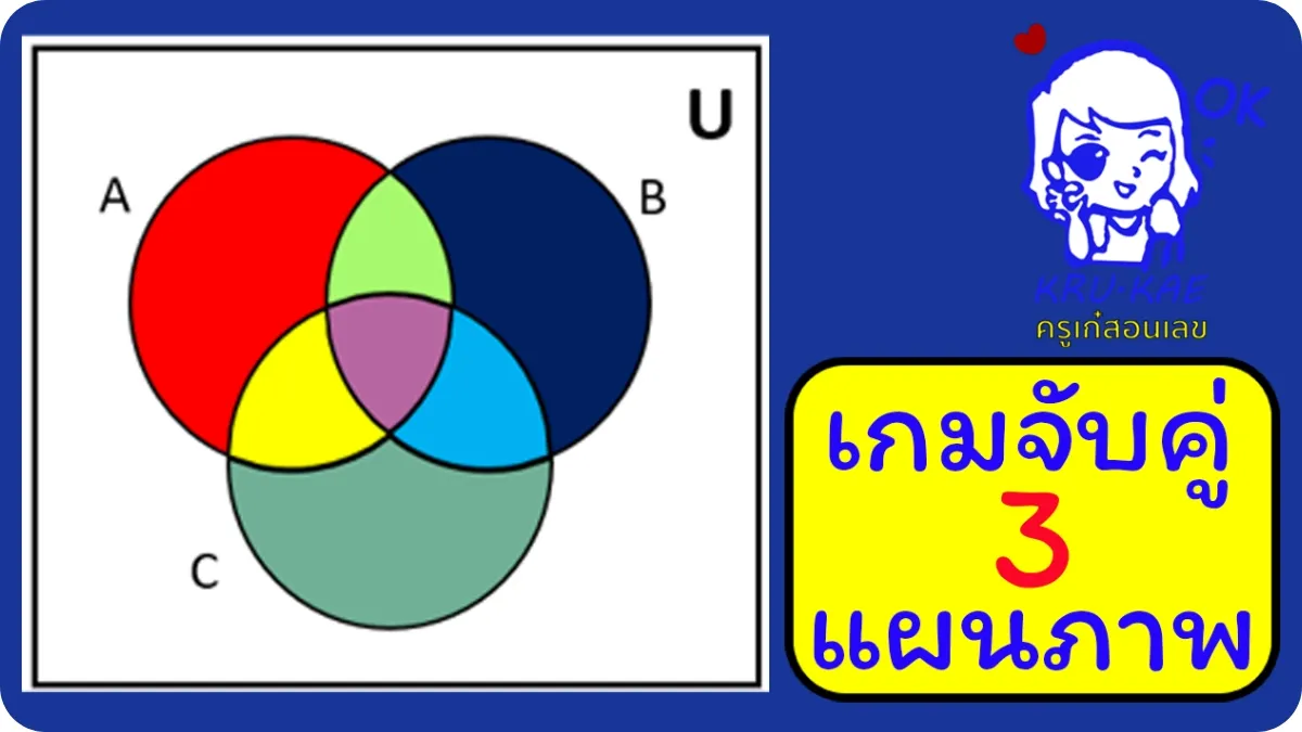 เกมจับคู่ 3 แผนภาพ เกมจับคู่ 3 แผนภาพ