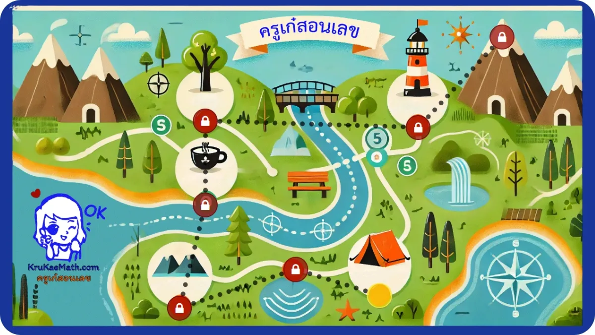 เกมอนุกรมเลขคณิต กิจกรรมการเรียนรู้เรื่องอนุกรมเลขคณิต